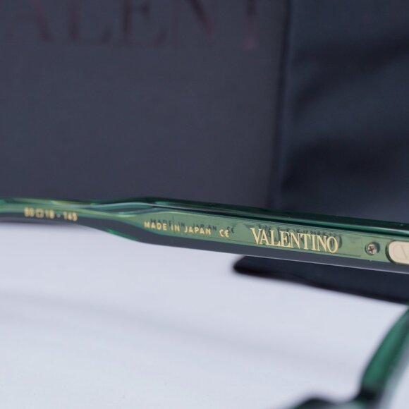 Valentino V-ESSENTIAL II VLX-124B Cat Eye Eyeglasses 50mm - Emorald Green - Picture 8 of 8